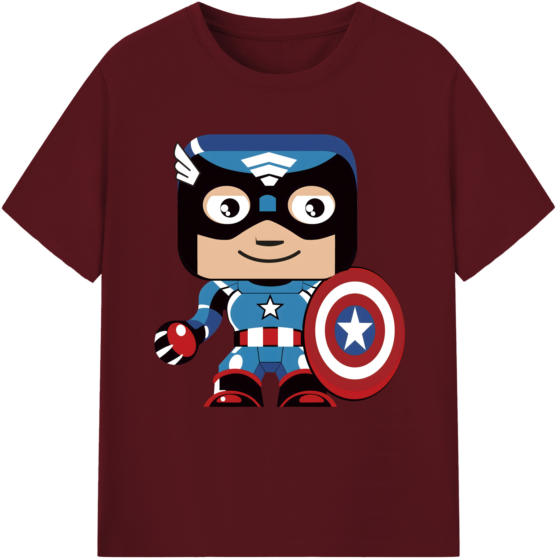 （画像用） アベンジャーズ The Avengers 綿100％半袖Tシャツ（フロントプリント）